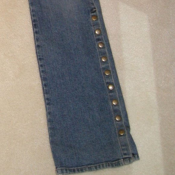 AB 2501 Arden B (Size 6 Long) Distress Spandex   Denim (Boot Leg) - Picture 3 of 12